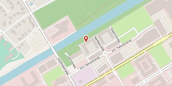 Karte der Umgebung von Kanalpromenade 1, 14513 Teltow