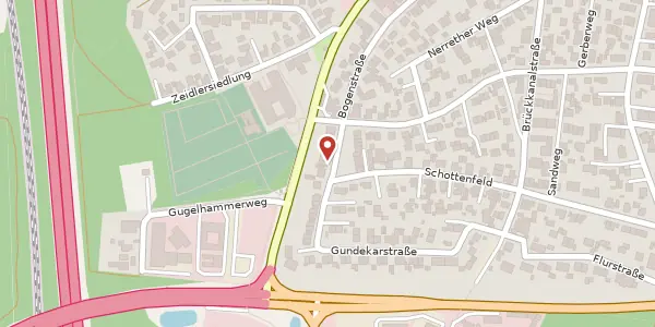 Karte der Umgebung von Gundekarstr. 53, 90537 Feucht