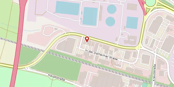 Karte der Umgebung von In der Dalheimer Wiese 1, 55120 Mainz