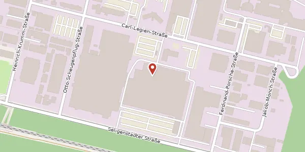 Karte der Umgebung von Carl-Legien-Str. 15, 63073 Offenbach