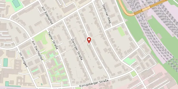 Karte der Umgebung von Breslauer Str. 29, 61169 Friedberg