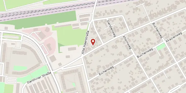 Karte der Umgebung von Kasseler Str. 56, 06132 Halle (Saale)