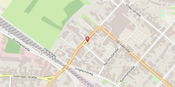 Karte der Umgebung von Hagenstraße 63, 39340 Haldensleben