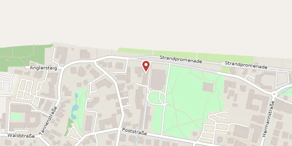 Karte der Umgebung von Unter den Kolonnaden 5, 18225 Kühlungsborn