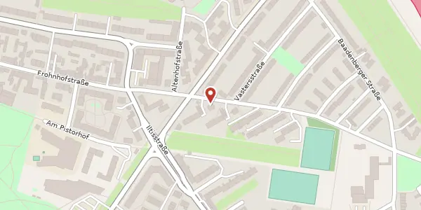 Karte der Umgebung von Ossendorfer Str. 199a, 50825 Köln