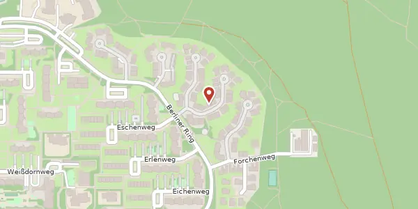 Karte der Umgebung von Haselweg 7, 72076 Tübingen