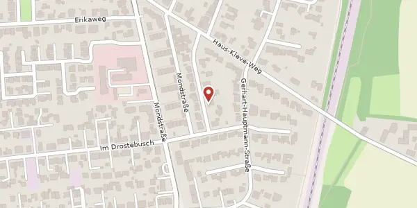 Karte der Umgebung von Adalbert-Stifter-Str. 6, 48155 Münster