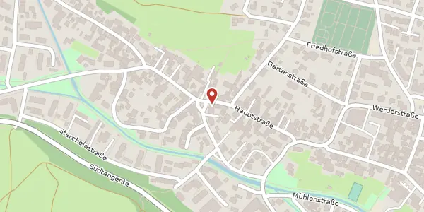 Karte der Umgebung von Hauptstraße 20, 79379 Müllheim im Markgräflerland