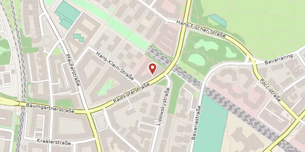 Karte der Umgebung von Radlkoferstr. 2, 81373 München
