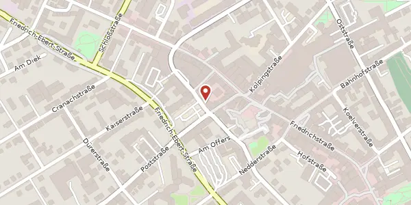 Karte der Umgebung von Thomasstr. 2, 42551 Velbert