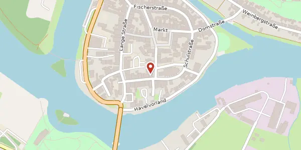 Karte der Umgebung von Mühlenstraße 7, 39539 Havelberg