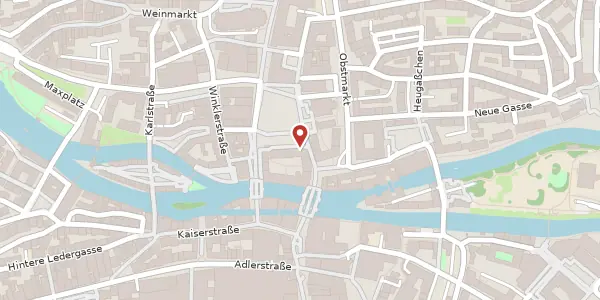 Karte der Umgebung von Hauptmarkt 10, 90403 Nürnberg