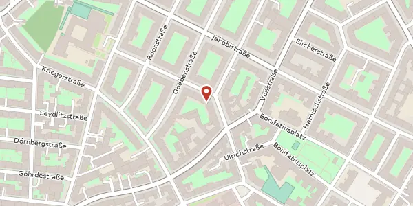 Karte der Umgebung von Robertstraße 15, 30161 Hannover