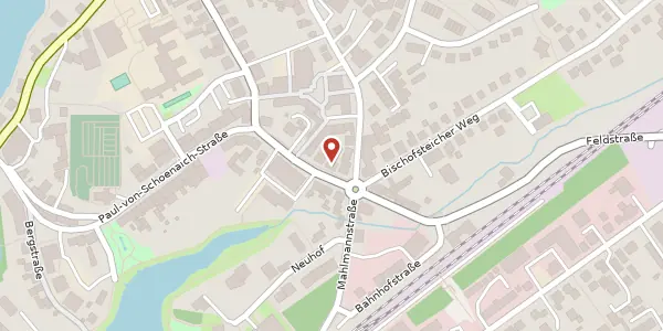 Karte der Umgebung von Bahnhofstraße 9, 23858 Reinfeld