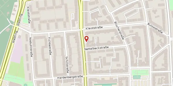 Karte der Umgebung von Holtenauer Str. 208, 24105 Kiel