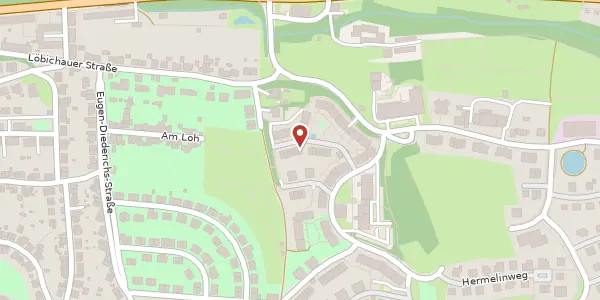 Karte der Umgebung von Biberweg 13, 07749 Jena