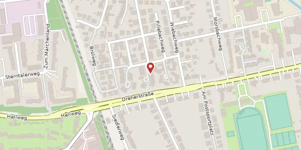 Karte der Umgebung von Auf den Kuhbenden 62, 40625 Düsseldorf