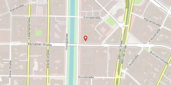 Karte der Umgebung von Steinstr. 2, 40212 Düsseldorf