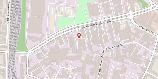 Karte der Umgebung von Wilhelm-Mauser-Str. 45, 50827 Köln