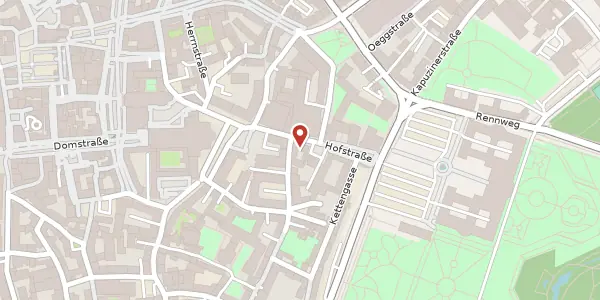 Karte der Umgebung von Hofstr. 10, 97070 Würzburg