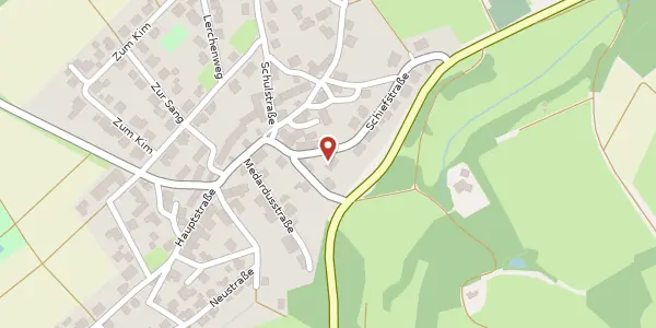 Karte der Umgebung von Schiefstraße 15, 54413 Grimburg