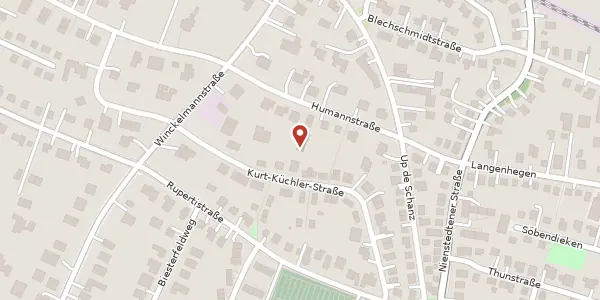 Karte der Umgebung von Kurt-Küchler-Straße 35, 22609 Hamburg