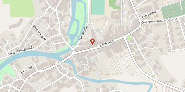 Karte der Umgebung von Stadtplatz 9, 94227 Zwiesel
