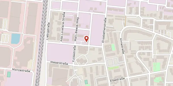 Karte der Umgebung von Marie-Curie-Str. 2, 63225 Langen