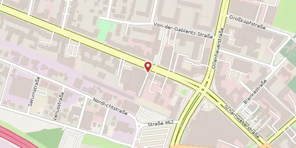 Karte der Umgebung von Scharnweberstraße 132, 13405 Berlin