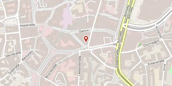 Karte der Umgebung von Münzstraße 9, 38100 Braunschweig