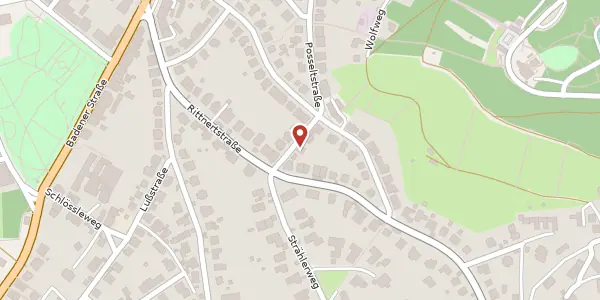 Karte der Umgebung von Fechtstraße 4, 76227 Karlsruhe