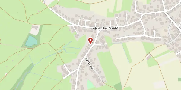 Karte der Umgebung von Hinterer Holzweg 8, 73733 Esslingen