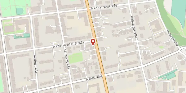 Karte der Umgebung von Reichsstraße 39, 09112 Chemnitz