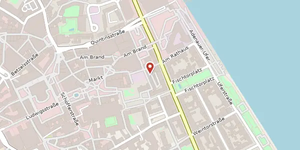 Karte der Umgebung von Fischergasse 5, 55116 Mainz