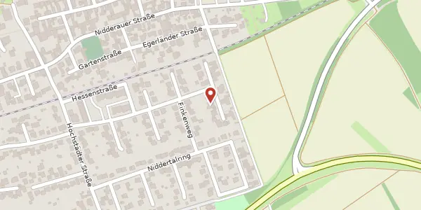 Karte der Umgebung von Birkenweg 9, 61137 Schöneck