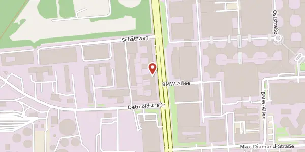 Karte der Umgebung von Schleißheimer Str. 373, 80935 München