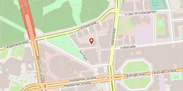 Karte der Umgebung von Berliner Freiheit 2, 10785 Berlin