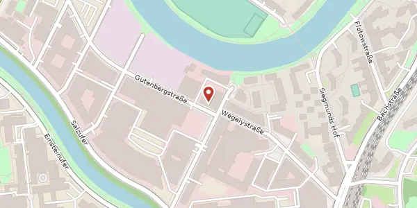 Karte der Umgebung von Gutenbergstraße 2, 10587 Berlin