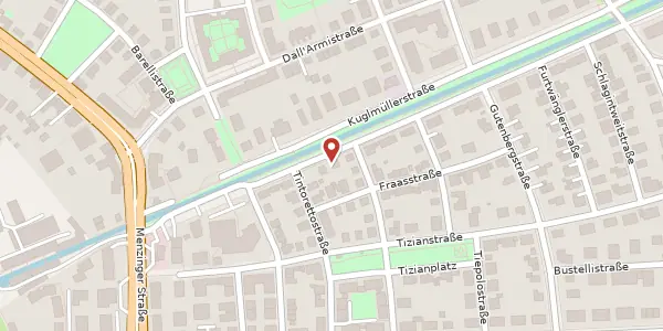Karte der Umgebung von Zamboninistr. 35, 80638 München