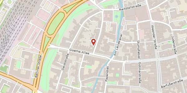 Karte der Umgebung von Obere Maschstraße 22, 37073 Göttingen