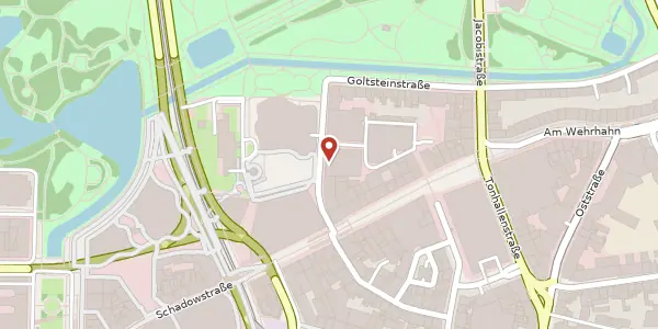 Karte der Umgebung von Bleichstr. 14, 40211 Düsseldorf