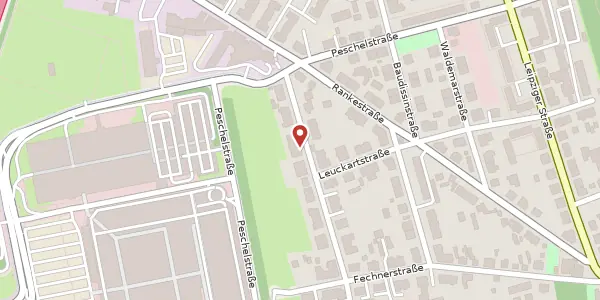 Karte der Umgebung von Wächterstraße 51, 01139 Dresden
