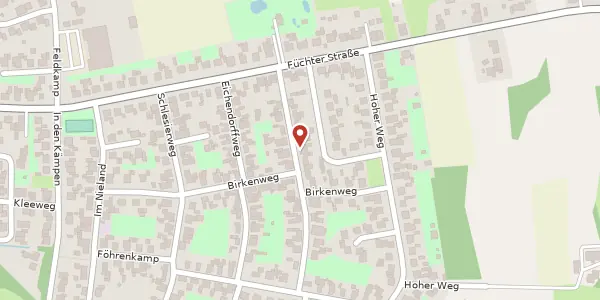 Karte der Umgebung von Füchter Heide 26, 48599 Gronau