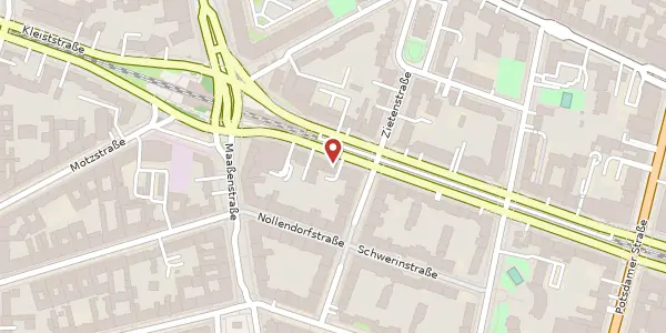 Karte der Umgebung von Bülowstraße 6, 10783 Berlin