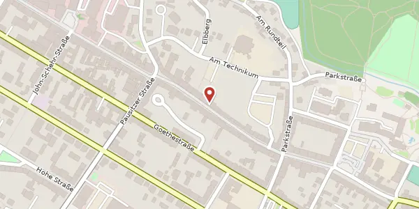 Karte der Umgebung von Hauptstraße 38, 01589 Riesa
