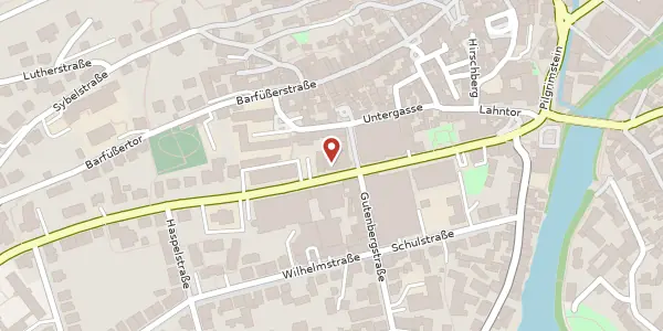 Karte der Umgebung von Universitätsstr. 19, 35037 Marburg