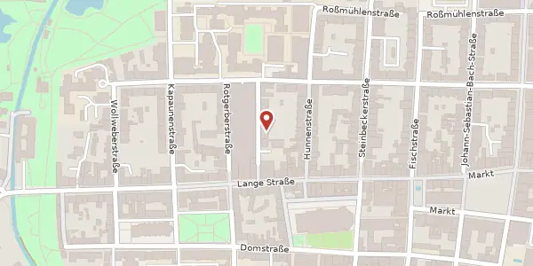 Karte der Umgebung von Weißgerberstraße 15, 17489 Greifswald