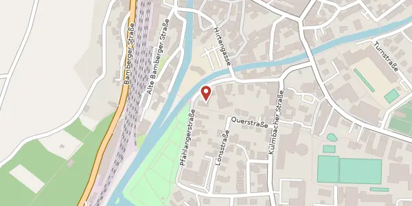 Karte der Umgebung von Pfählangerstr. 17, 96317 Kronach