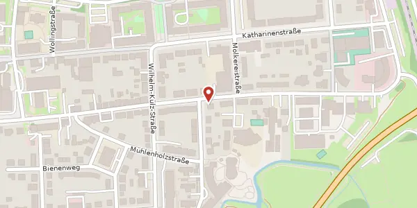 Karte der Umgebung von Ziegelbergstraße 40, 17033 Neubrandenburg