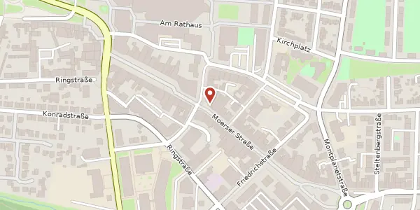 Karte der Umgebung von Moerser Str. 251, 47475 Kamp-Lintfort